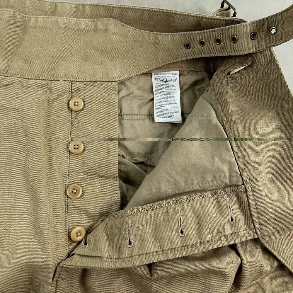 Banana Republic Gurkha Pants Womens 6 L30 Safari Heritage Explorer Cotton Linen
